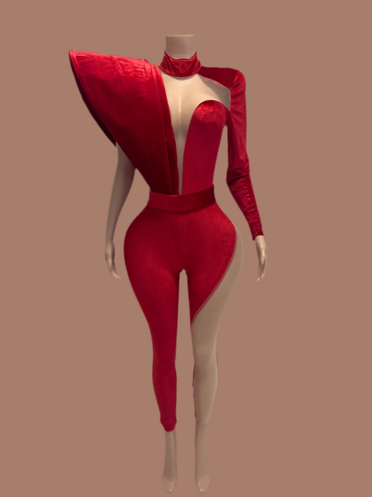Red Jumpsuit