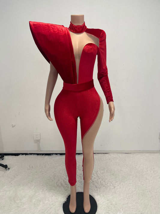 Red Jumpsuit